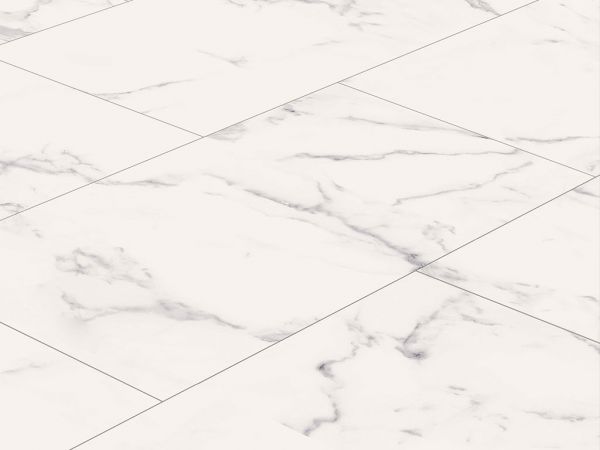 Click-Vinyl CHECK One 2143 Agora Marmor inkl. Trittschall Fliese Standard