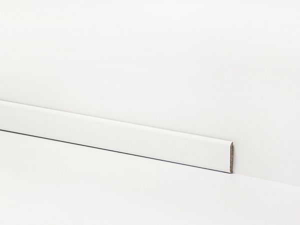 Equipped Sockelleiste 0034 (40 x 2600 x 6mm) - weiss